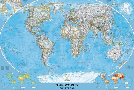 Карта Мира: The World Political